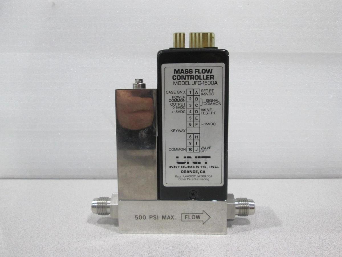 Used Unit UFC-1500A Mass Flow Controller, Gas C2F6, 30 SCCM