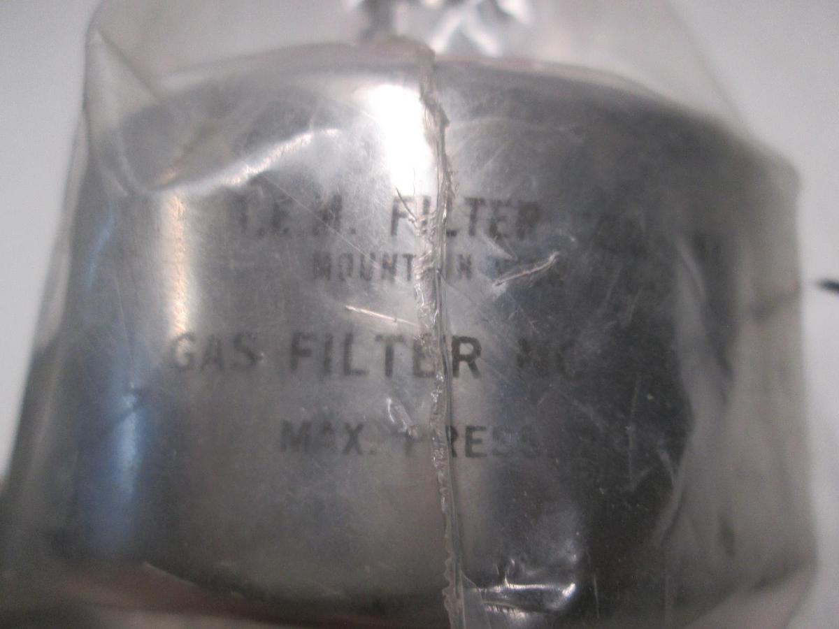 T.E.M Filter Company, TEM-711-6, Gas Filter, 3000 PSI, New