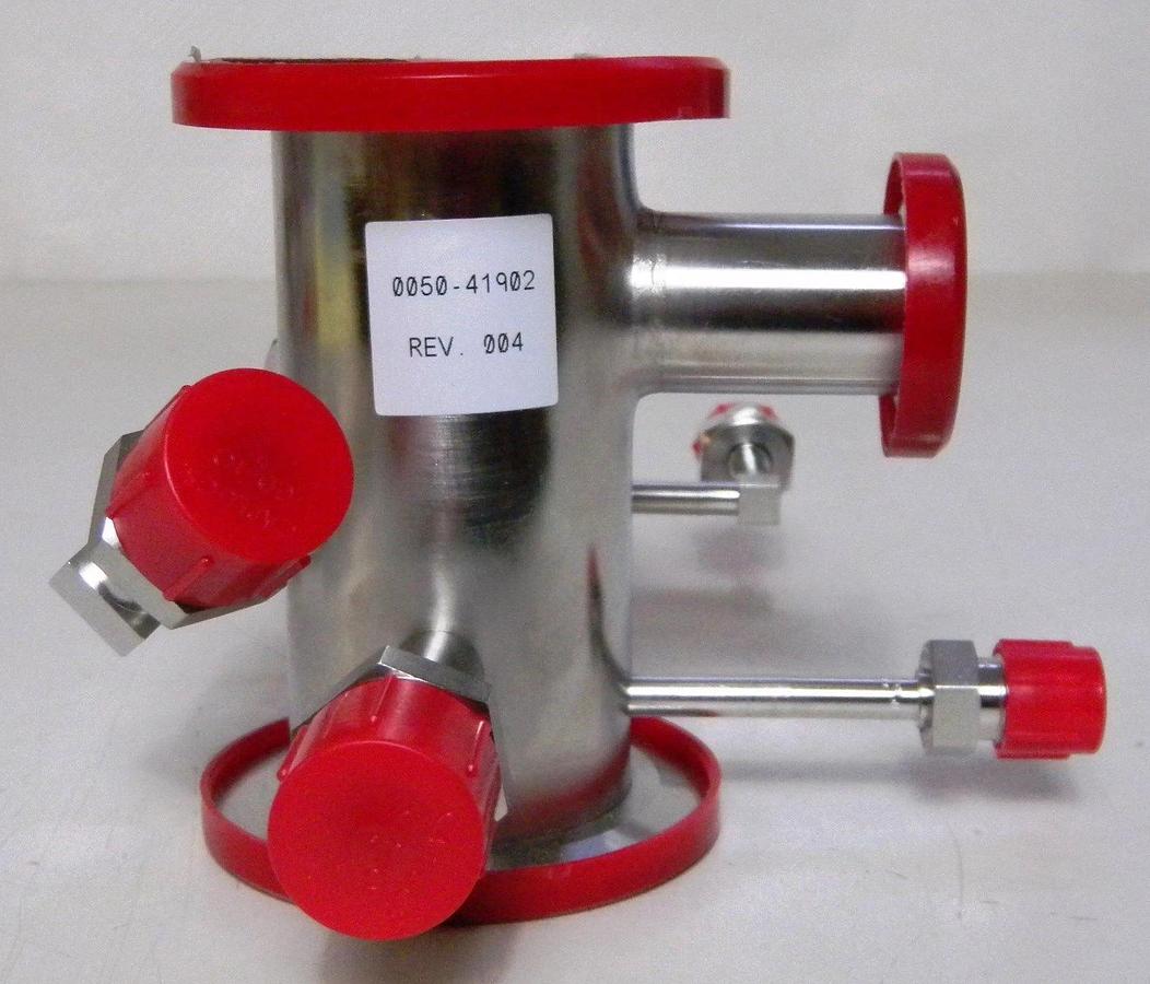 Applied Materials 0050-41902 Tube Weldment NW 50, NW25, 1/2 VCR, 1/4 VCR Adapter