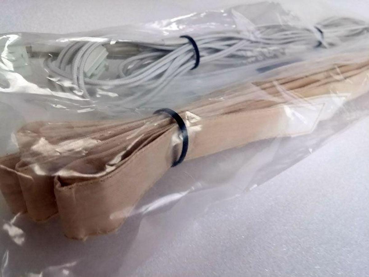 Used TEL Tokyo Electron FT5-25020M Heat Tape 100V 100W, 2 Rolls x 8FT, DS043-000704-1