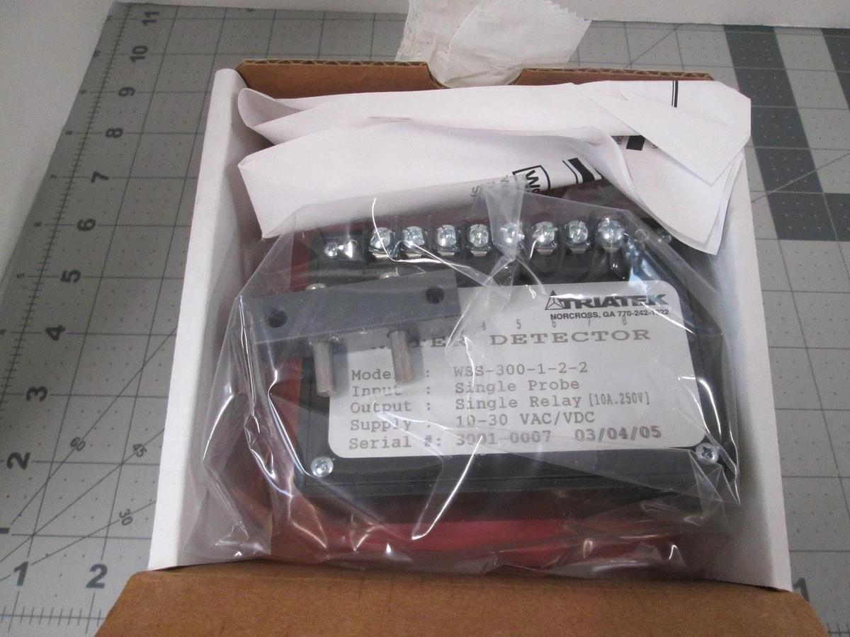 Triatek, WSS-30-1-2-2, Water Detector, Single Probe, New