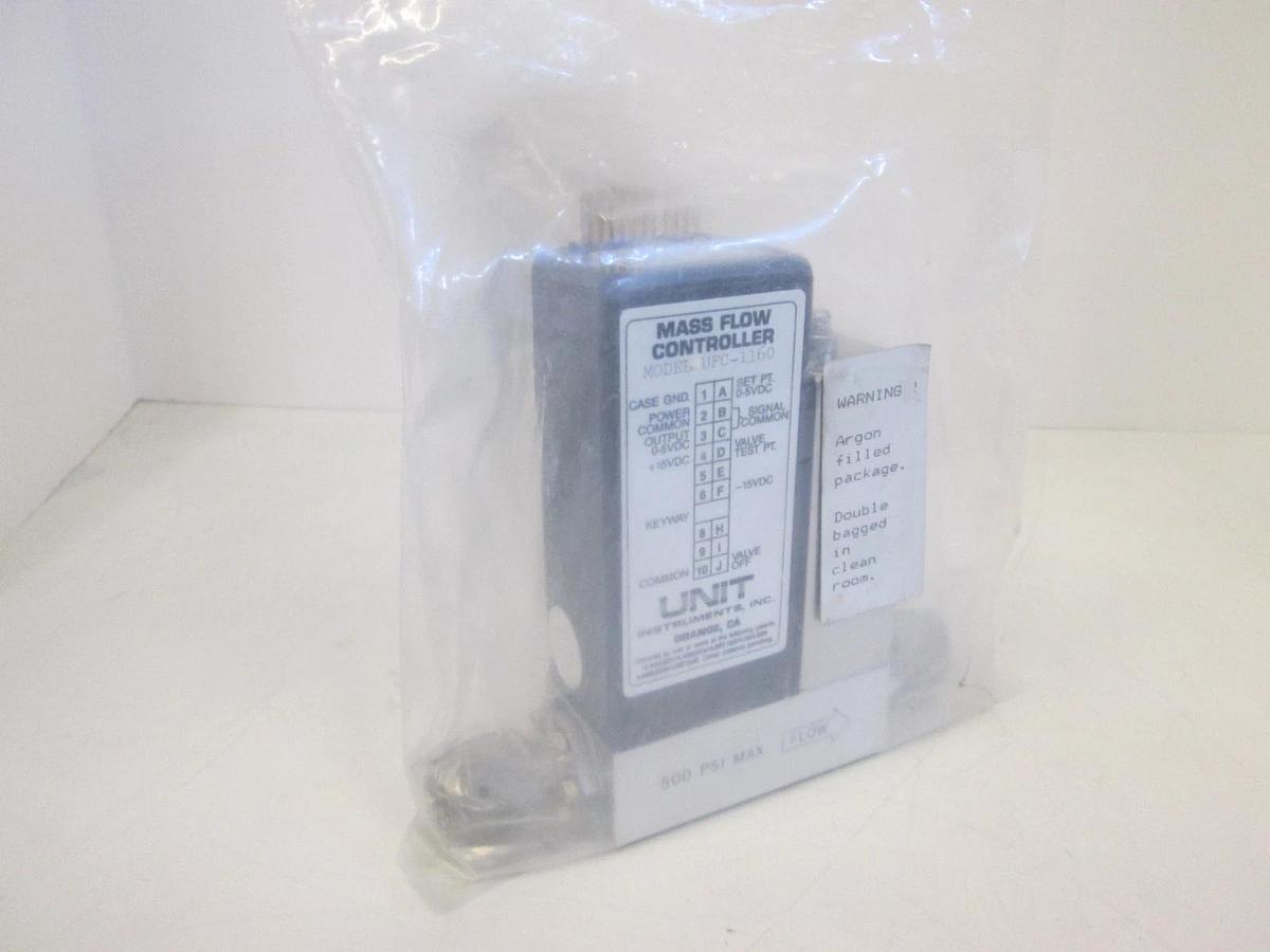 Used Unit Instruments, UFC-1160, Mass Flow Controller, 2 SLM, HCL, Used
