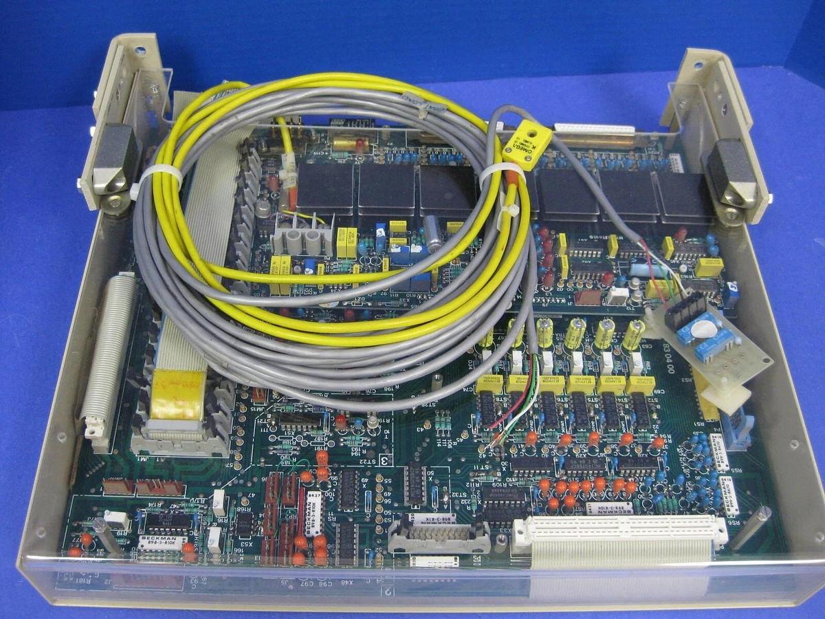 Used Semy Engineering Gas Interface PCB, MYP830400, w/ Type K Omega T/C