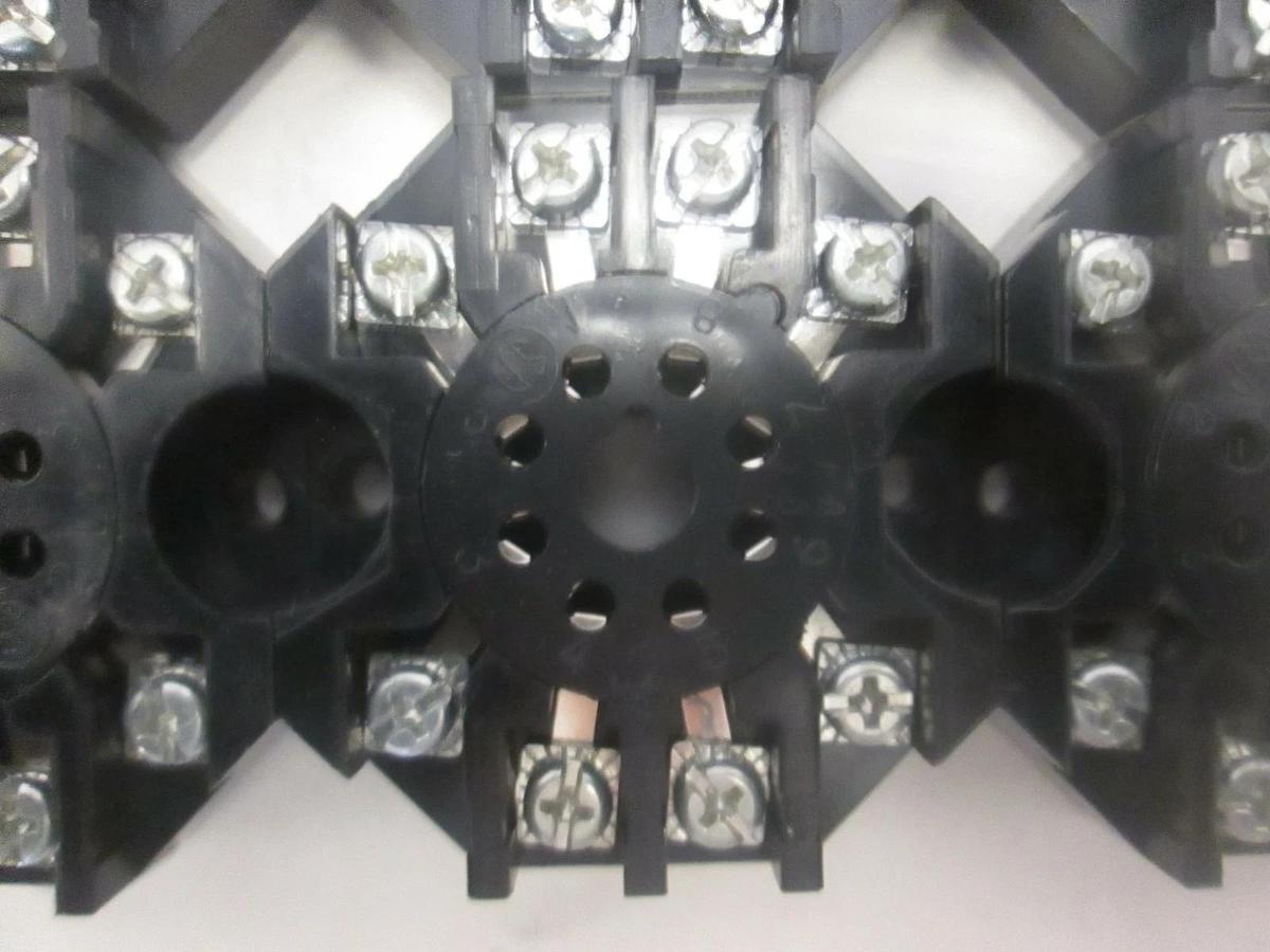 Used Custom Connector, Relay Socket, RB08-PC, Used, Lot of 8