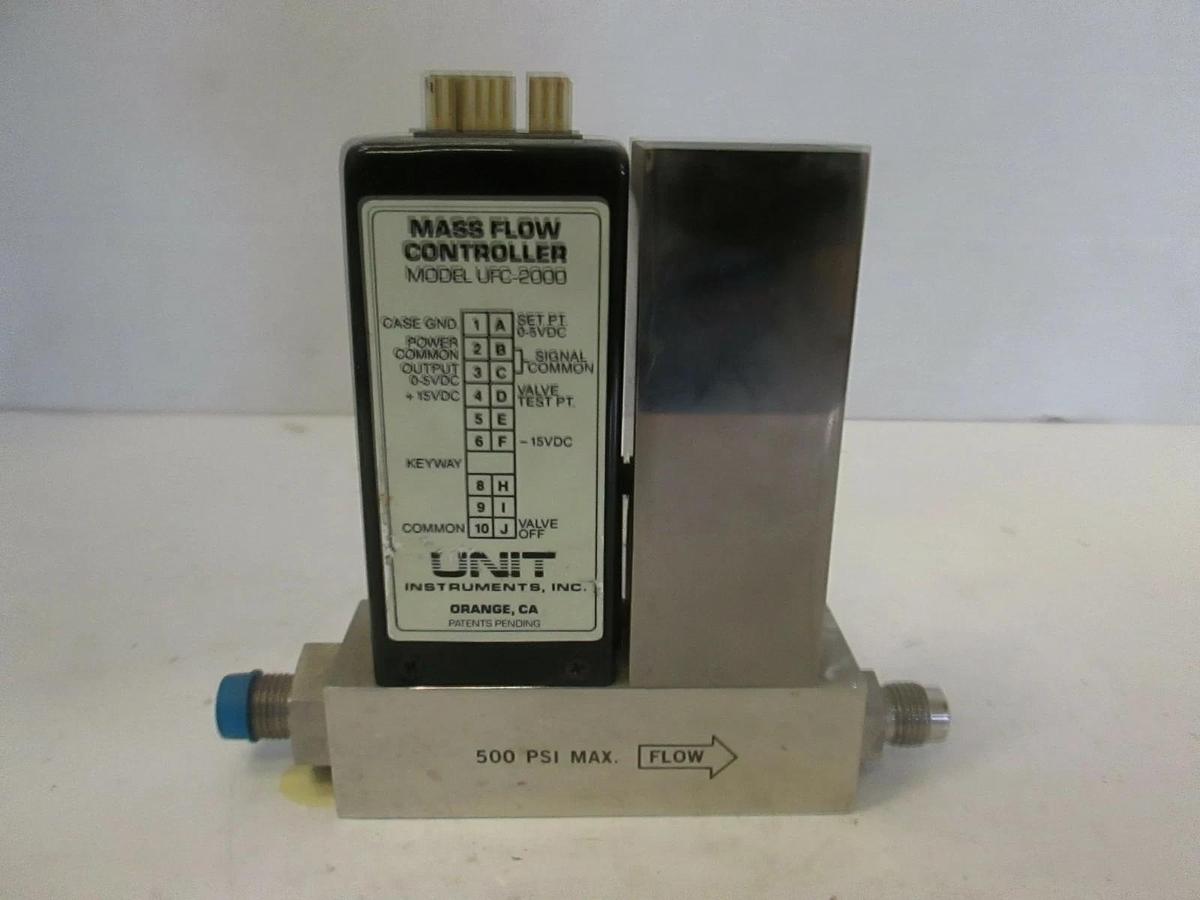 Used Unit UFC-2000, Mass Flow Controller MFC, Ar, 30 SLM, Used