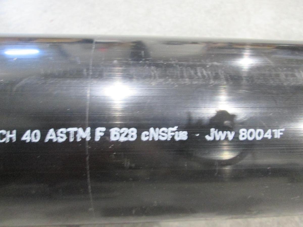 Used Genova Coex, Abs Cellular, 4" DWV Pipe IPS SCH 40 ASTM, Used