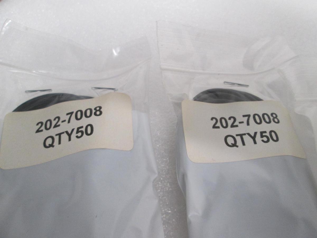 Used O-Ring, Black, 202-7008, New, Lot of 138
