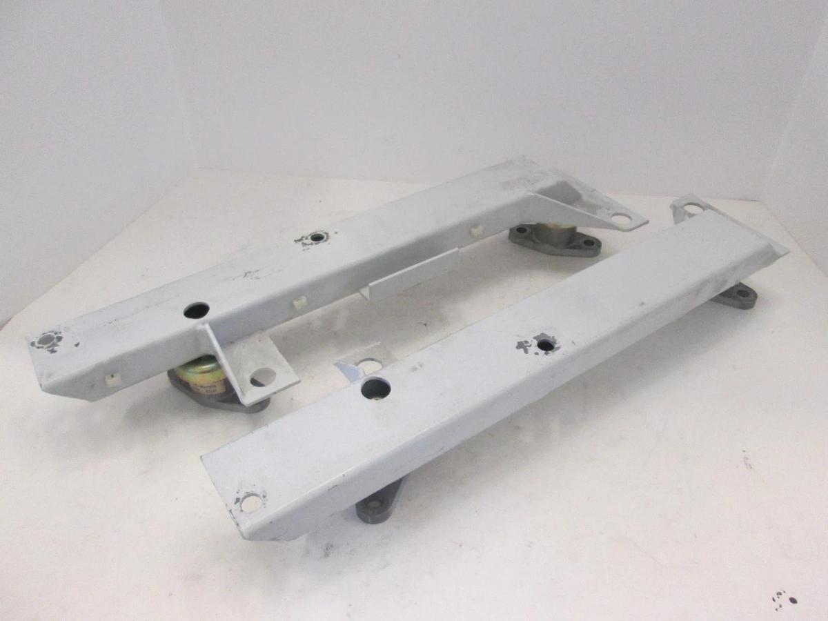 Used Edwards, QDP 40 Pump Mounting Rails, Used, Lot of 2