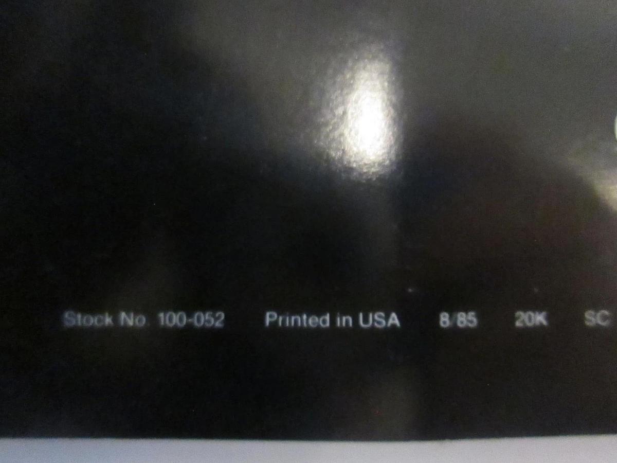 Used Xicor Military Handbook Stock No. 100-052, Used