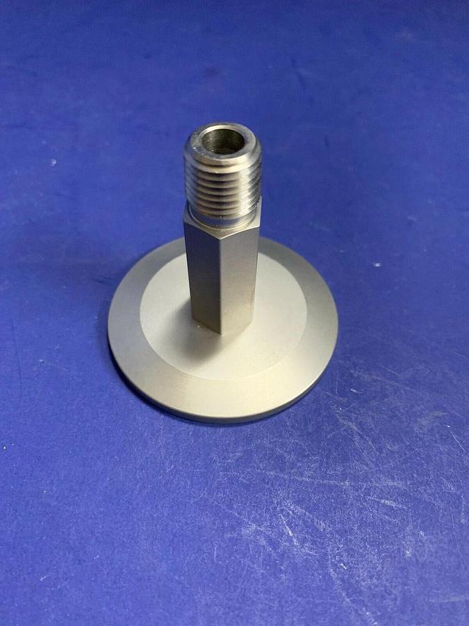 Stainless Steel Adapter NW40 Flange to 1/4" Male NPT