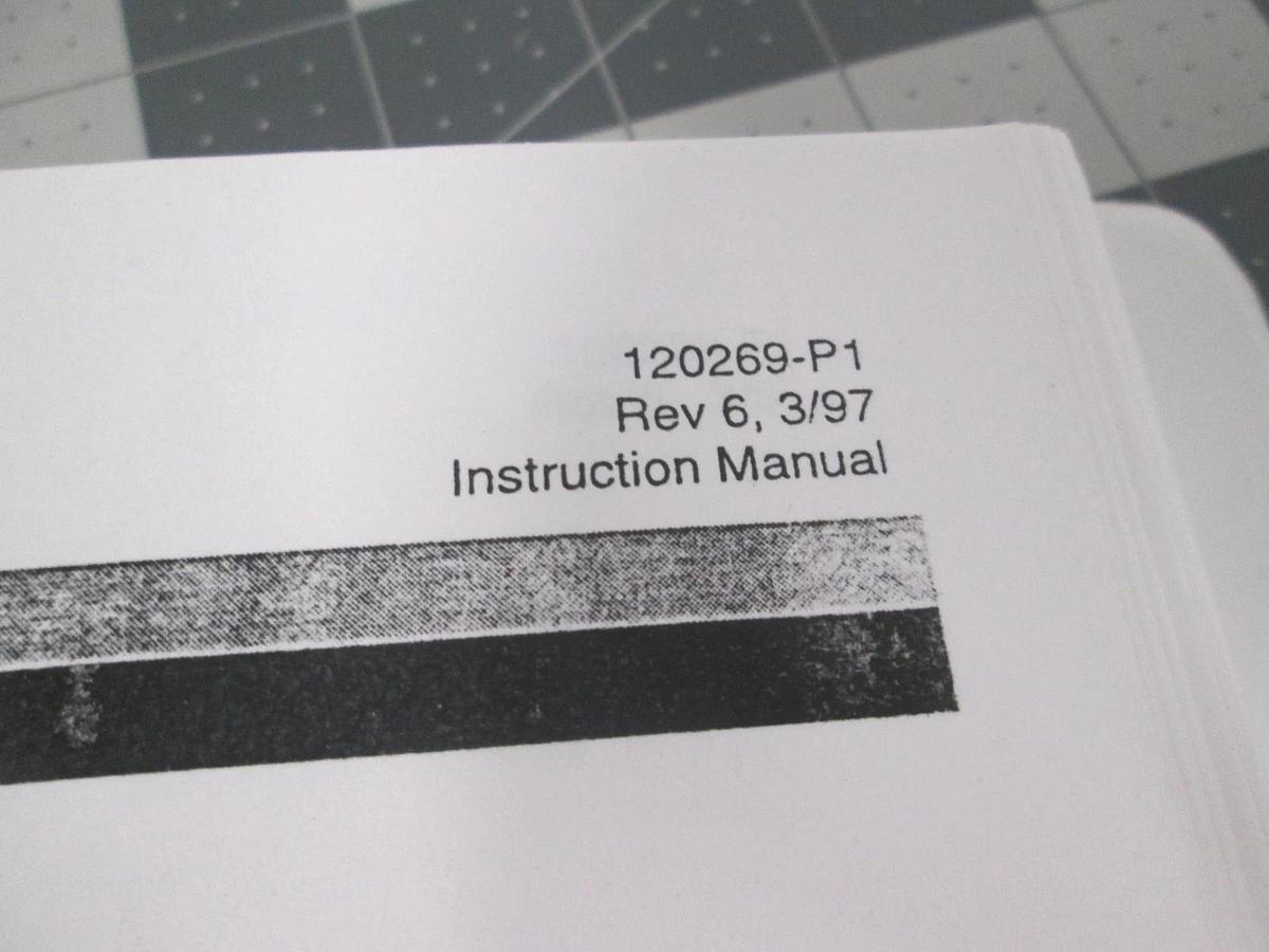 Used MKS, Baratron Type 631A, High Temperature Pressure Preliminary Manual, Used