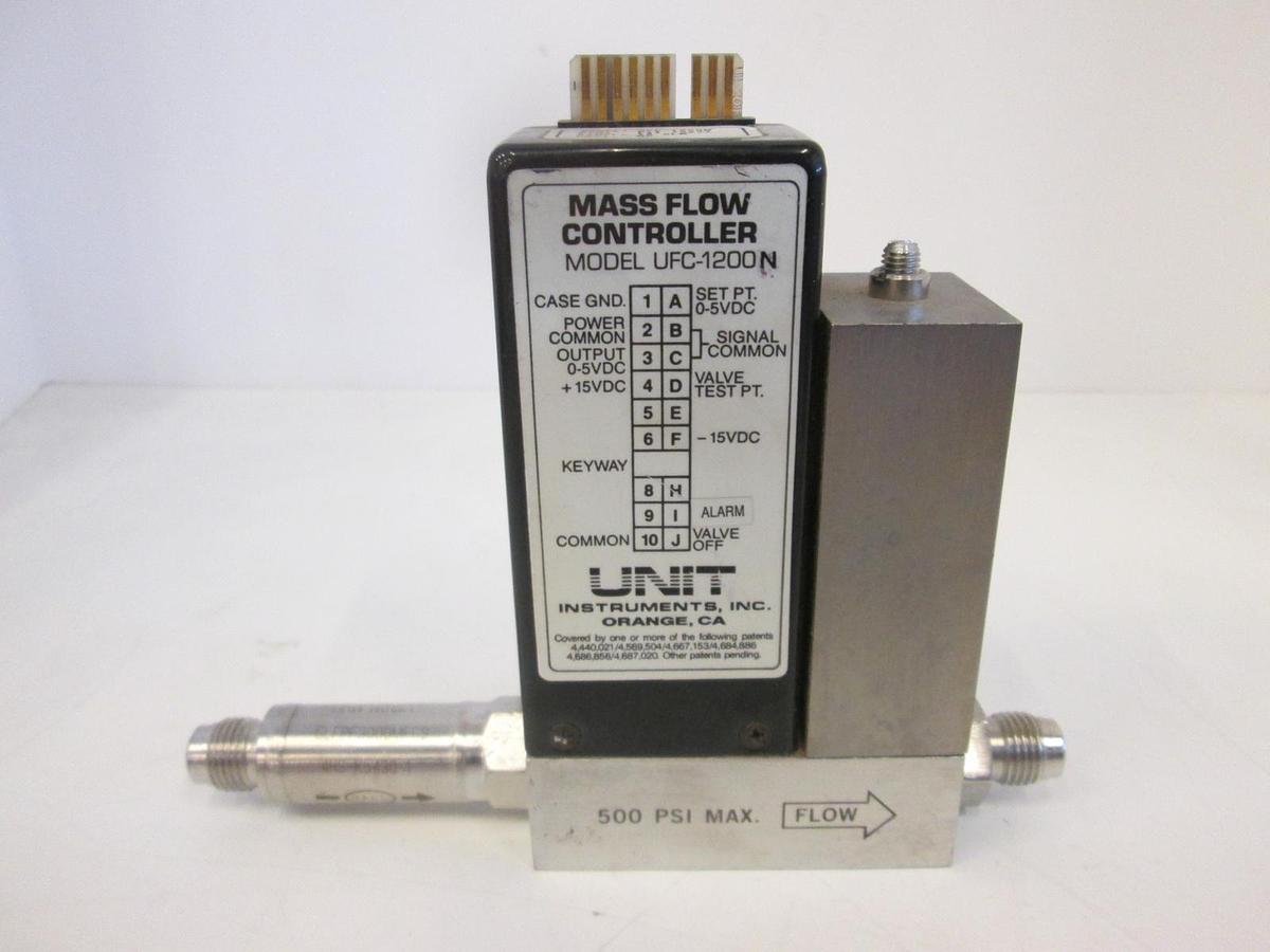 Used Unit Instruments, UFC-1200N, MFC w/ Pall Filter, 10 SLM, N2, Used