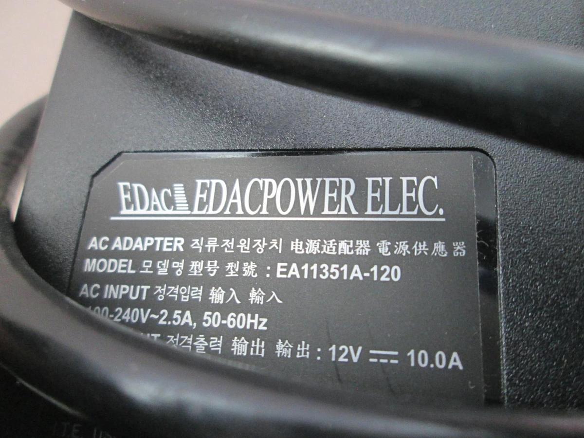 EDACPower Elec., EA11351A-120, 50-60Hz, AC Adapter, Used