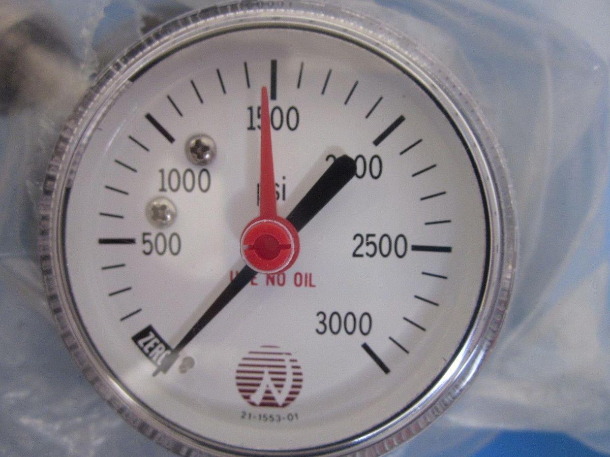 Used SPAN IPS 122 TYPE 1 High Purity Pressure Gauge w/ Indicating Pressure Switch