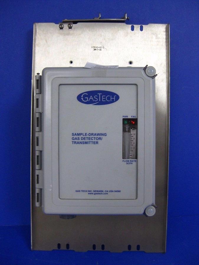 Used Gastech 68-0020-05 Sample Draw Gas Detector System for HCL, Used