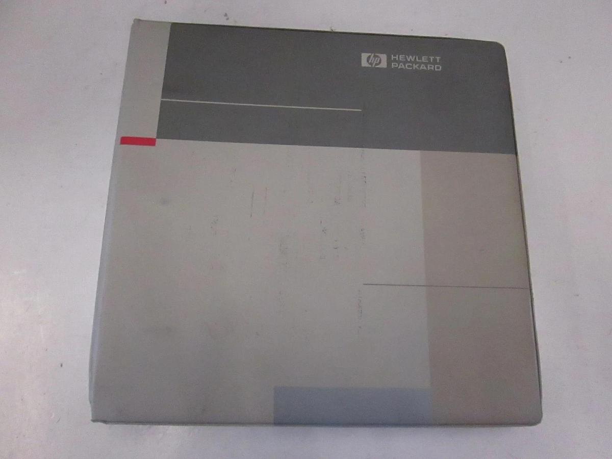 Used HP 1660A/AS 100-MHz State/500-MHz Timing Logic Analyzers User's Reference, Used