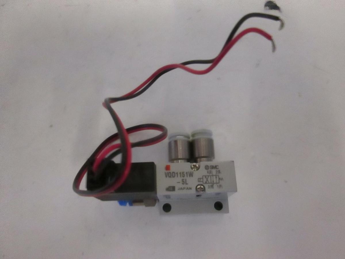 Used SMC, VQD1151W-5L, Solenoid Valve, Used