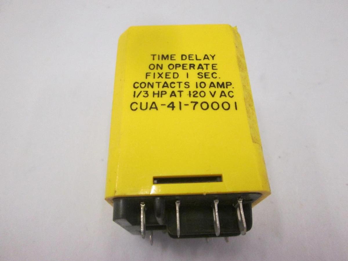 Used Potter & Brumfield, CUA-41-70001, Time Delay 1-10 Sec, Used