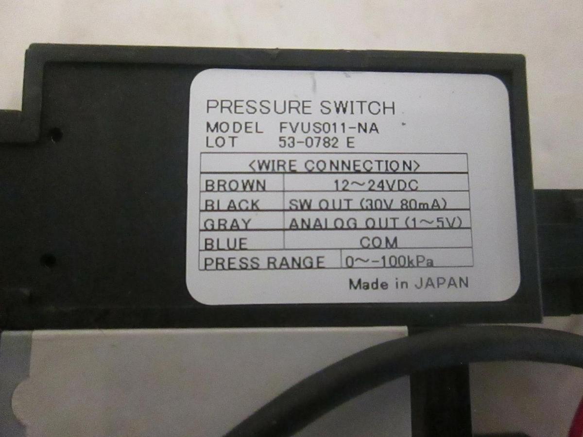 Used Pisco, FVUS011-NA Pressure Switch, Used