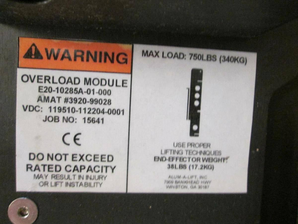 Used AMAT Overload Module 3920-99028 fixture, lifting arm for applied materials tools