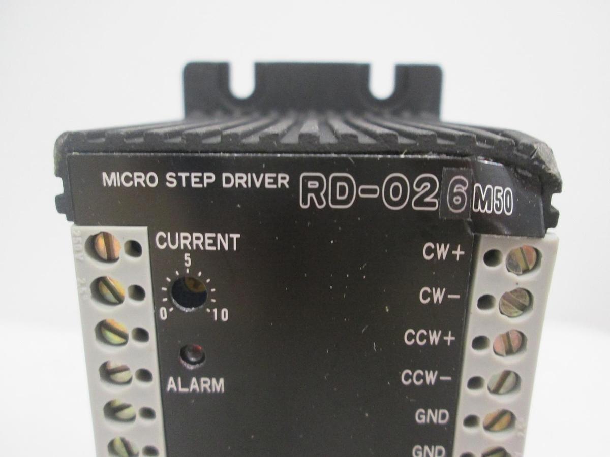 Used Rorze Co., RD-02 6 M50, Micro Step Driver, Used