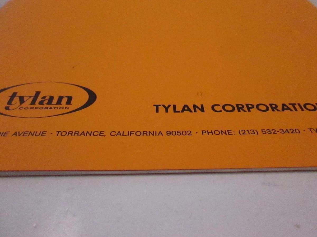 Used Tylan FM-360, FM-361 Flow Meters Operating and Service Manual, Used