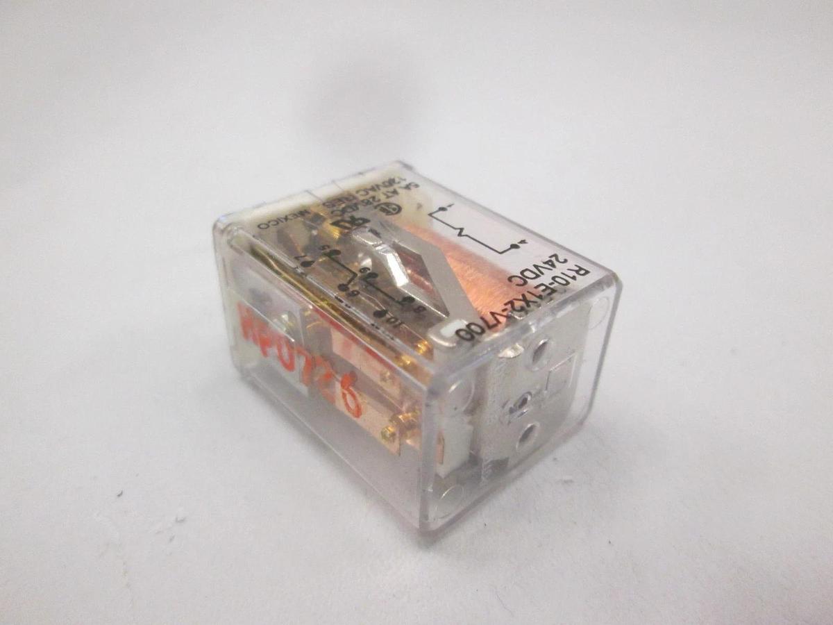 Used Potter & Brumfield, R10-E1X2-V700, 24VDC Relay, Used