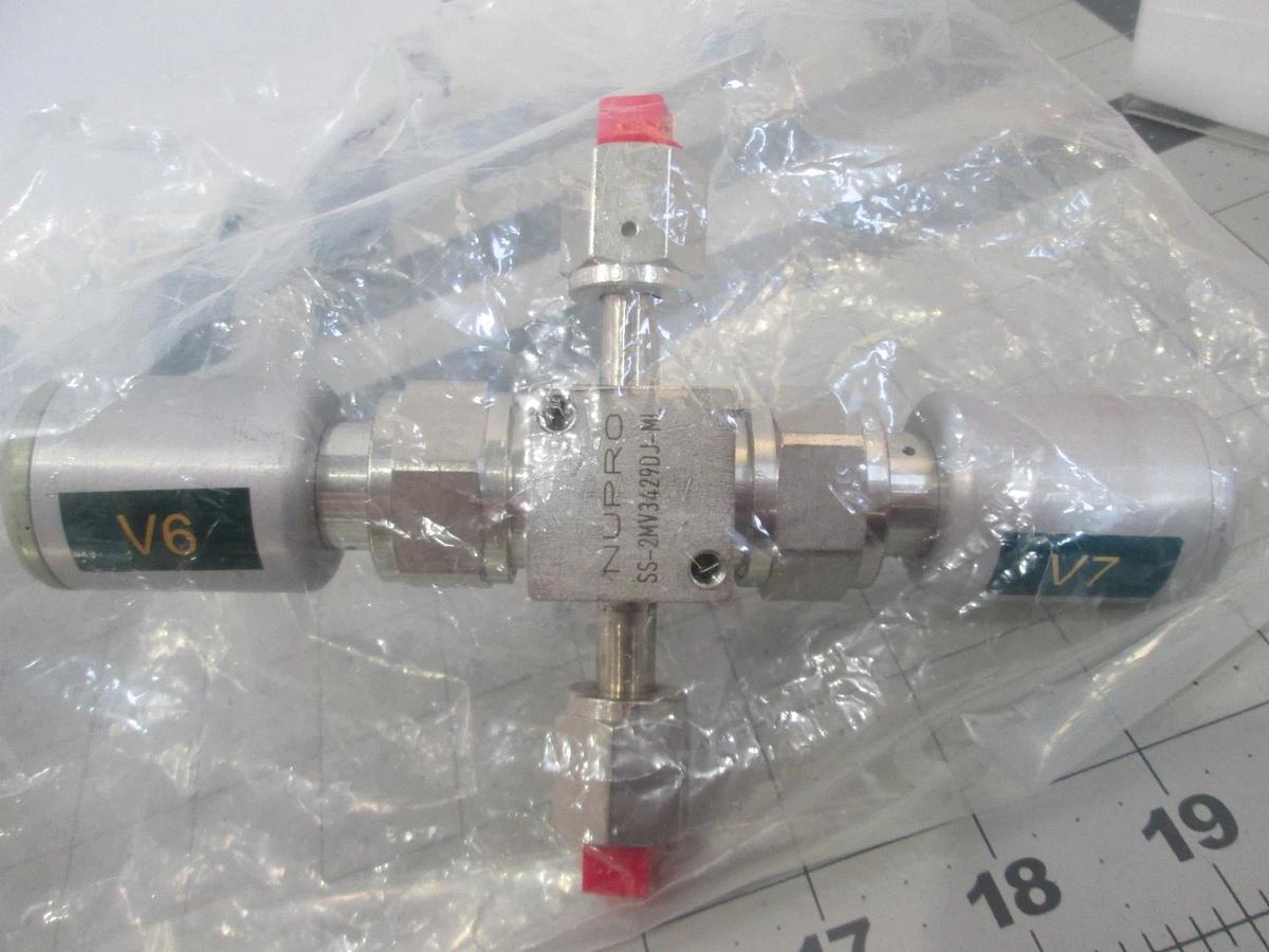 Nupro, SS-2MV3429DJ-ML, 3-Port High Purity Valve, New