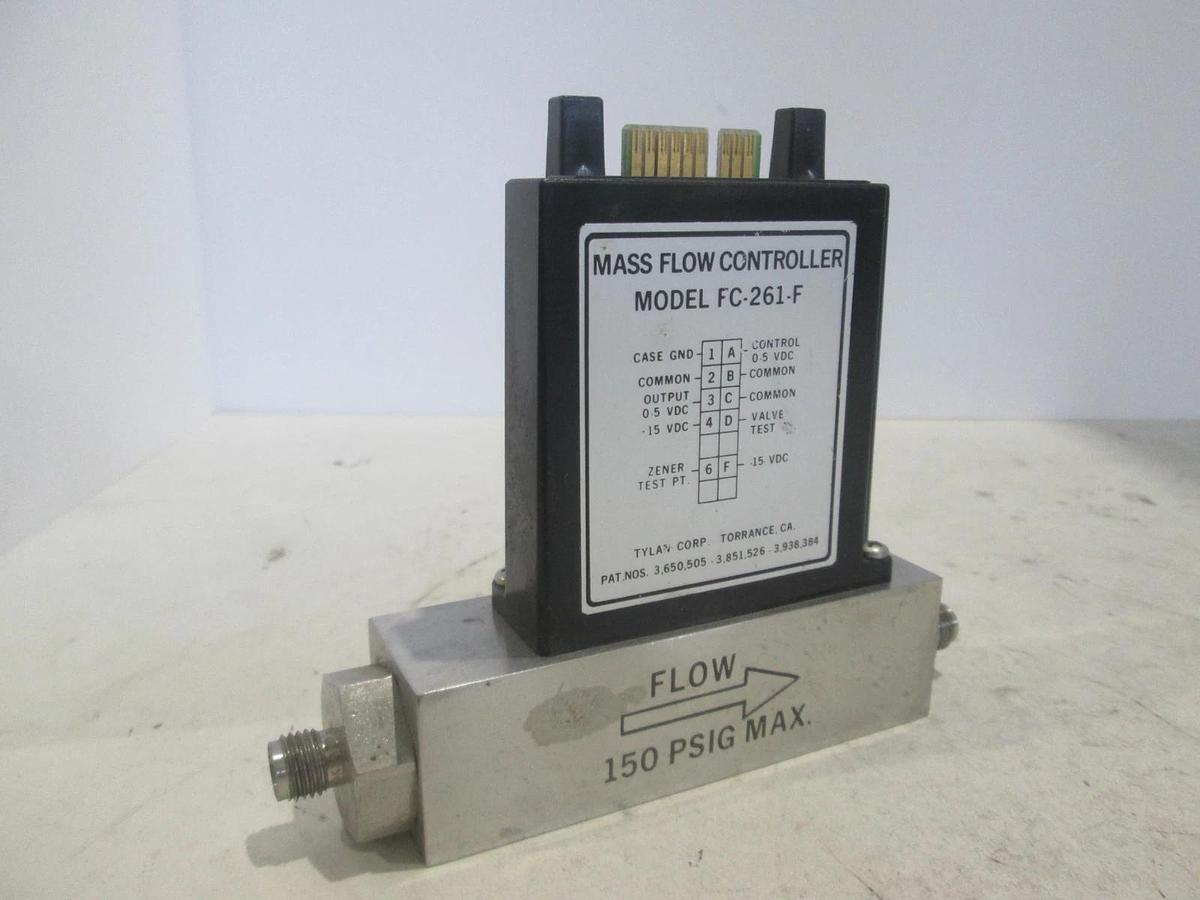 Used Tylan, FC-261-F, Mass Flow Controller, 20 SLPM, H2, Used