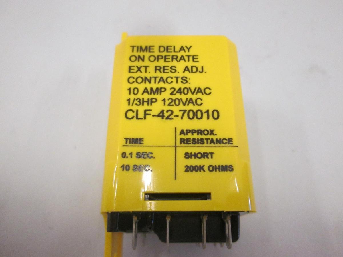 Used Potter & Brumfield, CLF-42-70010, Time Delay .1-10 Sec, Used