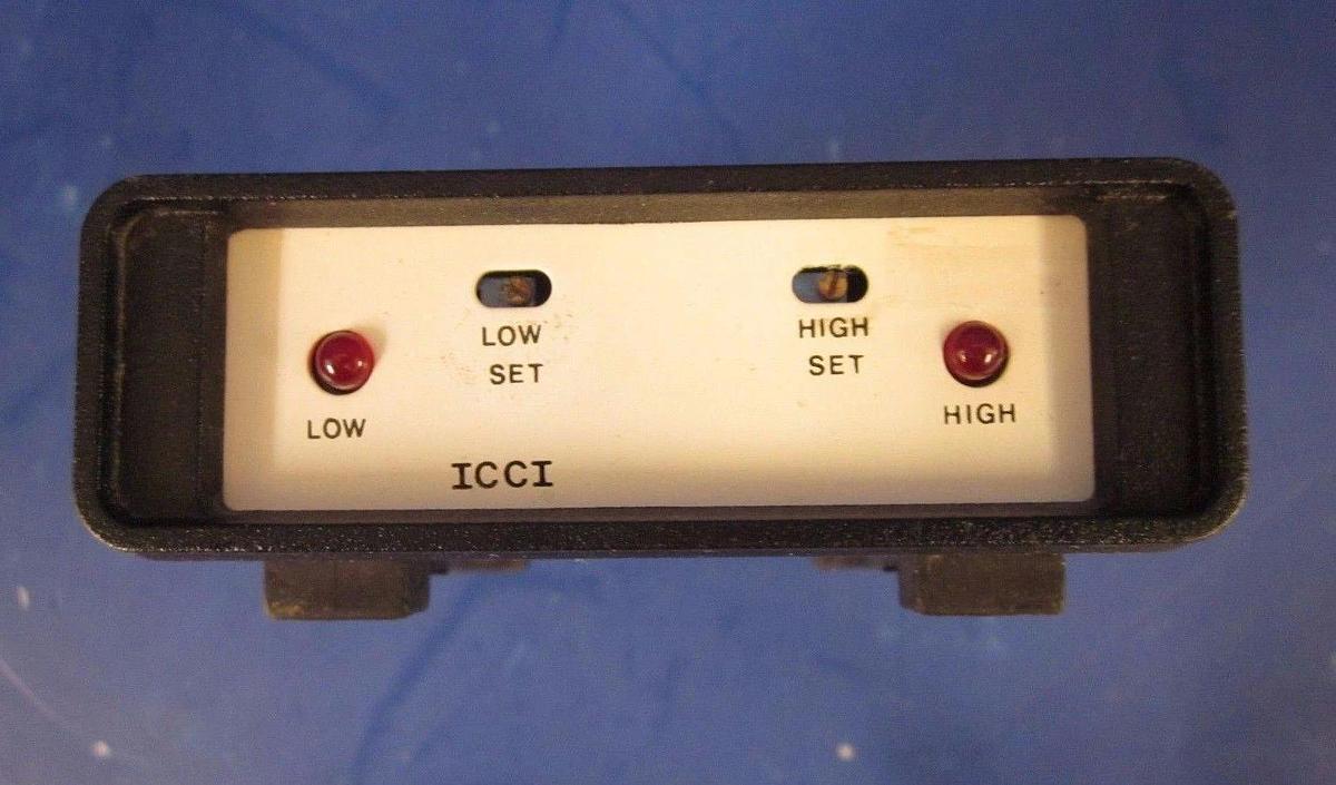 Used ICCI Bruce Furnace Flow Switch Annunciator, Lot of 2 Used