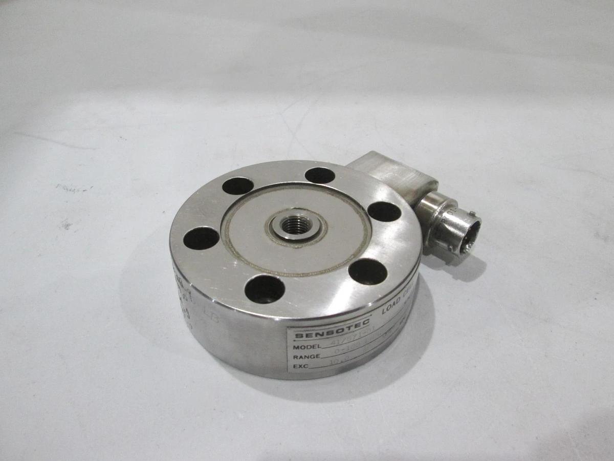 Used Sensotec, 41/571-01, Load Cell, 0-100lbs, 10.0EXC, Used