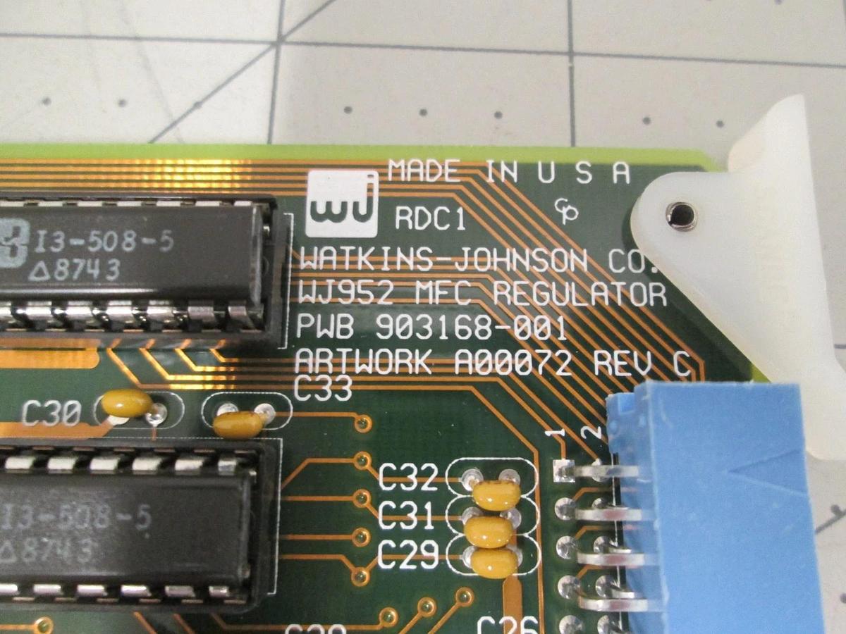 Watkins Johnson, 903169-001, MFC Regulator PCB Assy, New