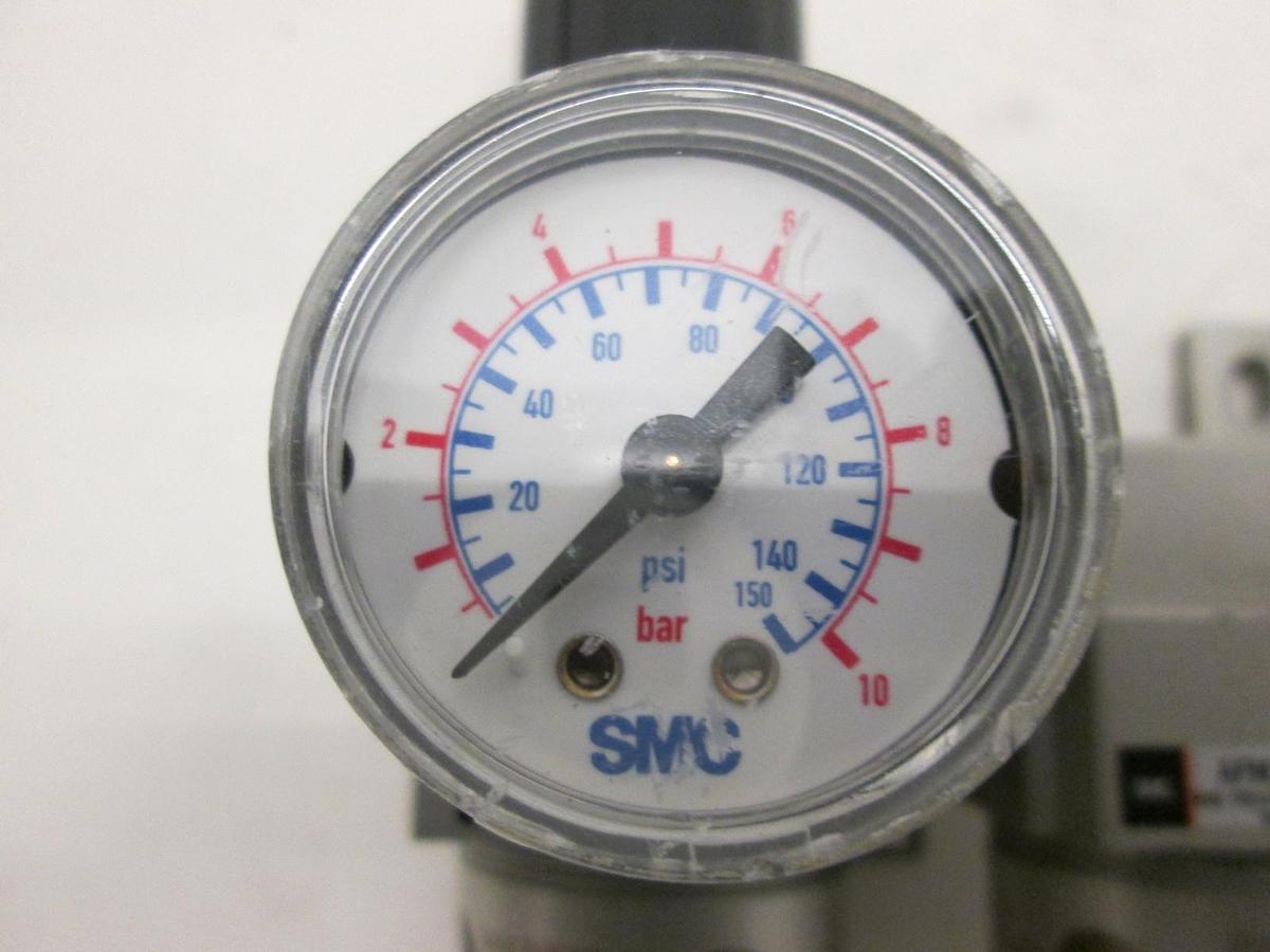 Used SMC, AW2000-02, AFM2000-02, Filter Regulator Assy, Used