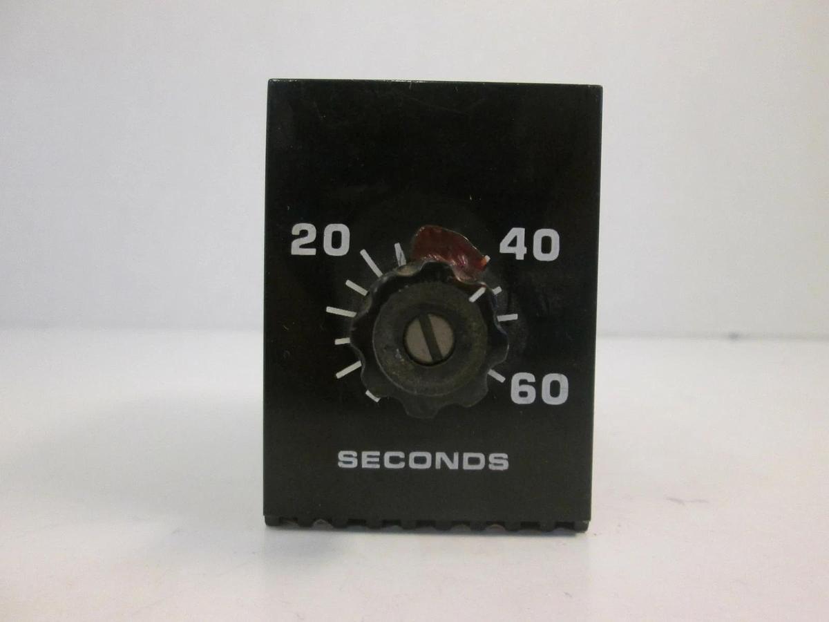Used General Time Solid State Timer 2100 Series 0-60s, Used