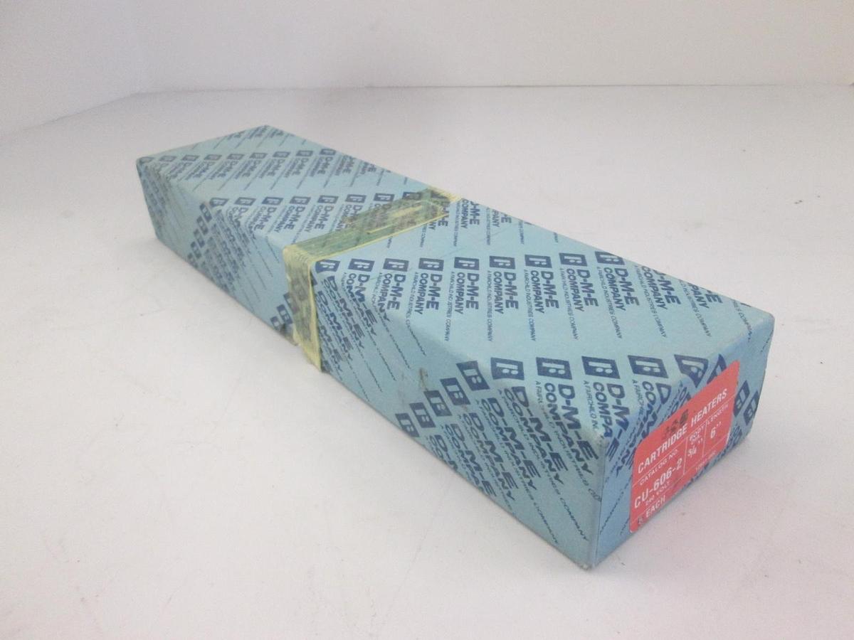 Used D-M-E Company, Cartridge Heaters, CU-606-2, 6", New, Lot of 2