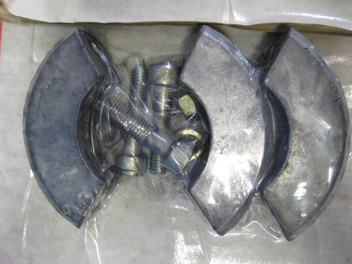 Leybold 88278 Clamping Collar for Ultra Sealing Ring DN 32/40 ISO-KF, Lot of 2