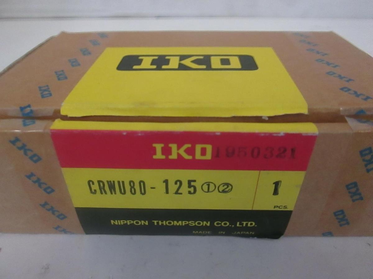 IKO, Guide Linear Bearing Rail, CRWU 80-125, New