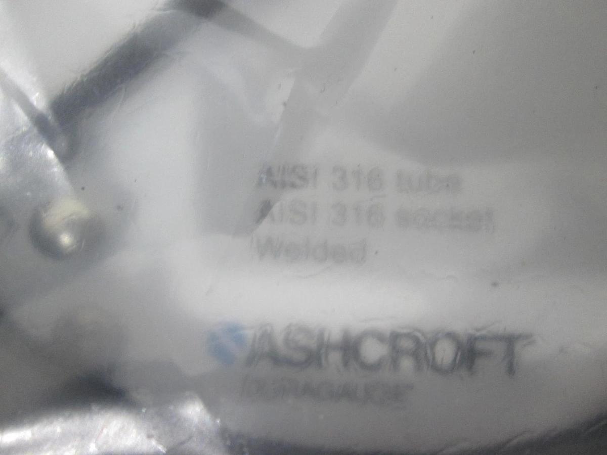 Ashcroft, Duragauge, 4-1/2", 45-1279-SSL-04L-60, Silicone Fill, New