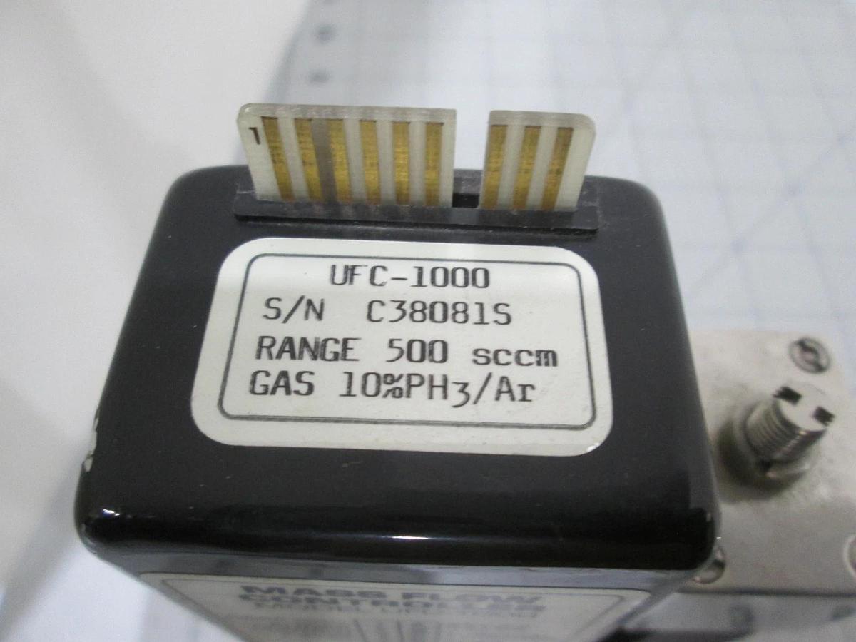 Used Unit, UFC-1000, Mass Flow Controller, 10%PH3/Ar, 500 SCCM, Used