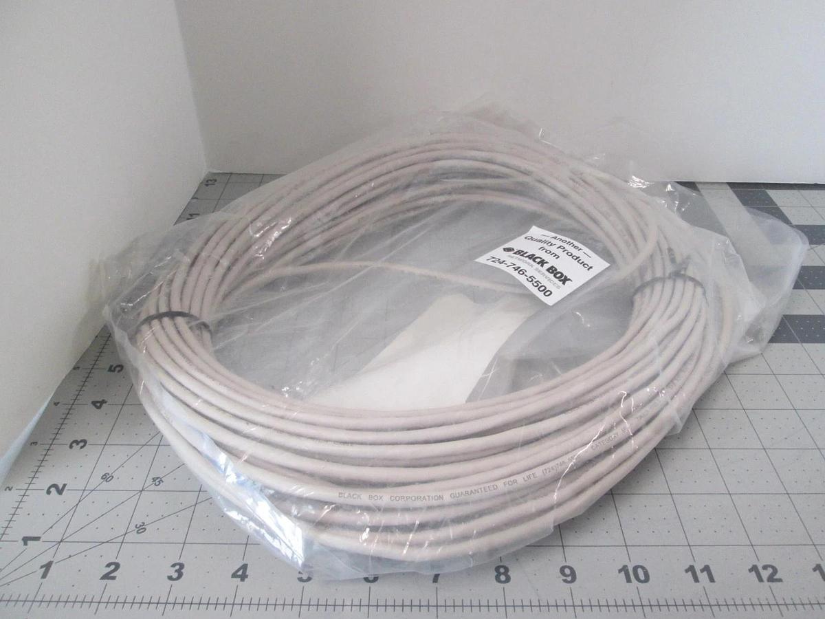 Used Black Box, TIAJEIA-568B-2, Network Cable, 75', New
