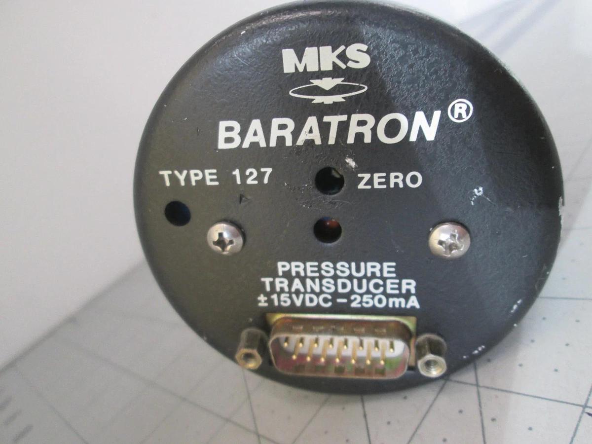 Used MKS. Baratron Type 127, 127AA-0010AB, 10 Torr, Used