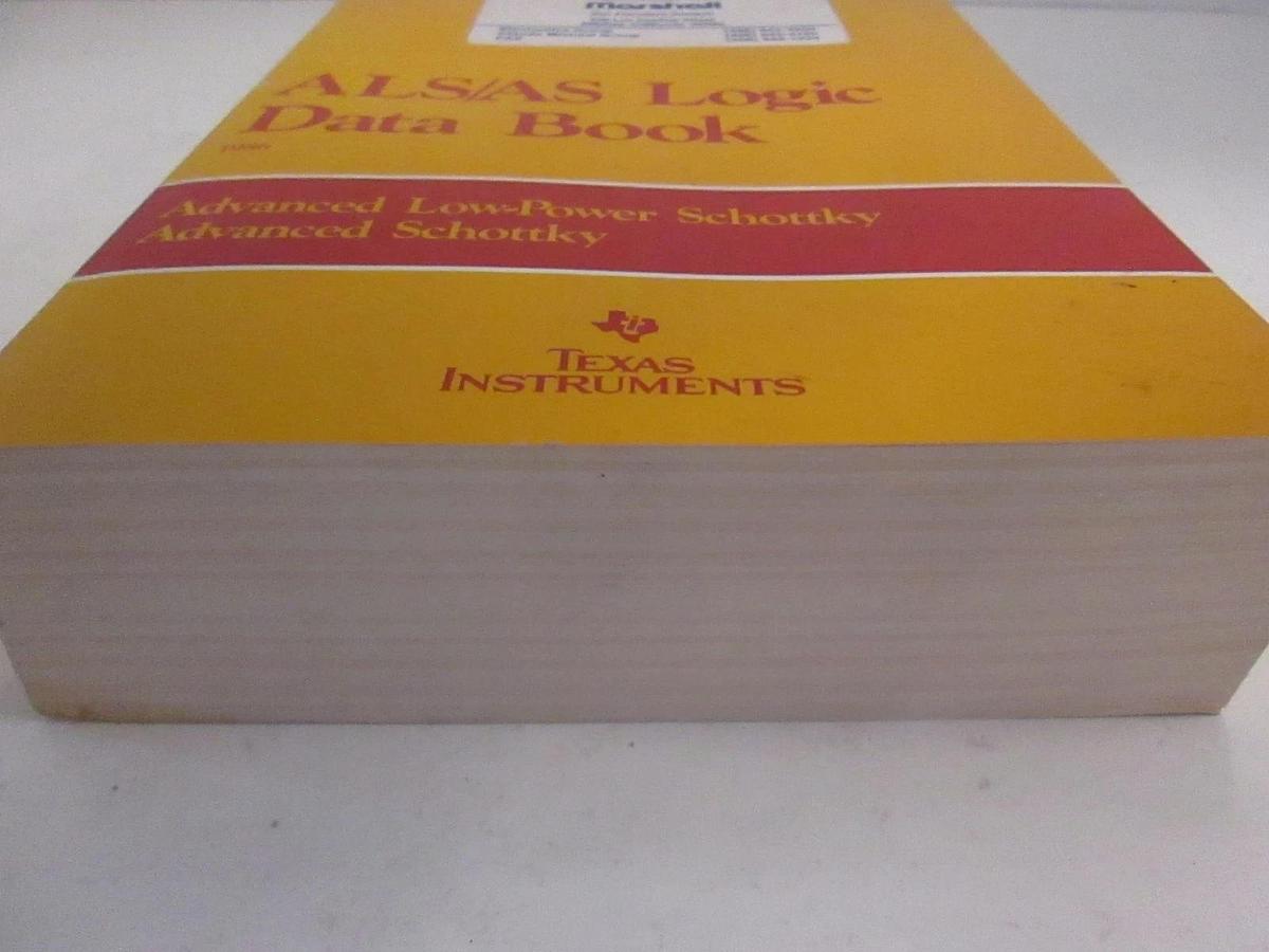 Used Texas Instruments ALS/AS Logic Data Book, Used