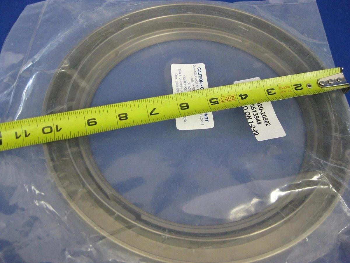 Used AMAT Applied Materials 0020-20962 200mm Clamp Ring, Refurb by Manuf, Sealed Bag