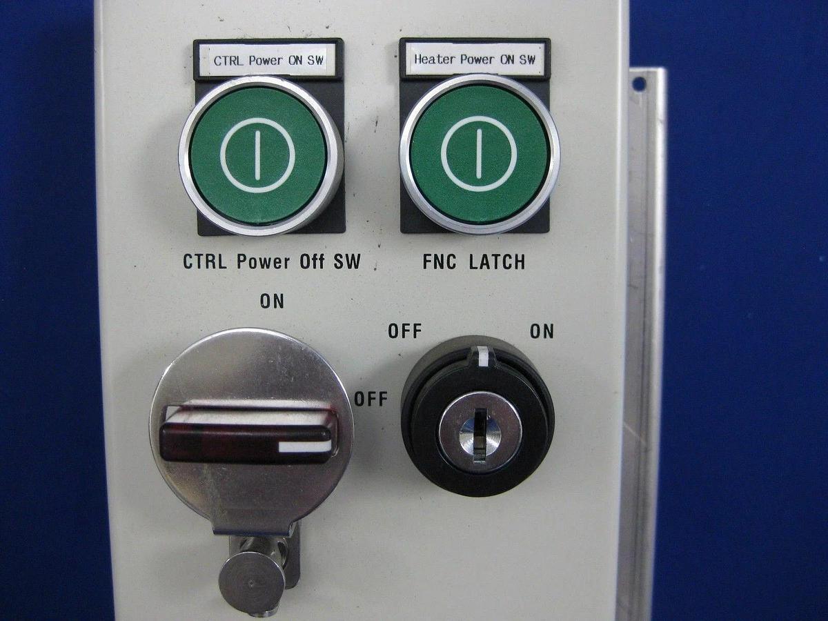 Used Tokyo Electron Limited TEL Emergency Shut Off and Control Panel, FNC/Heater