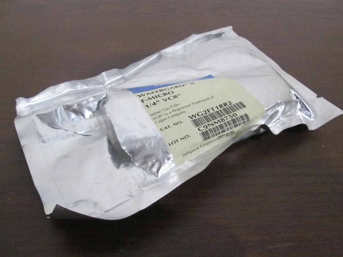 Millipore, WG2FT1RR2, Inline Gas Filter, 1/4" VCR, New