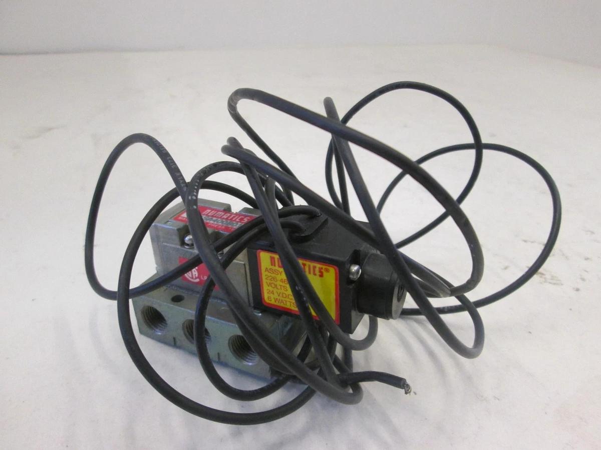 Used Numatics, Solenoid Valve, 031SA400B013A, 150 PSIG, Used