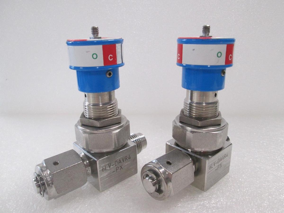 Used Nupro, 6LV-DAVR4-PX, Manual Valve, MVCR, No Top, Used, Lot of 2