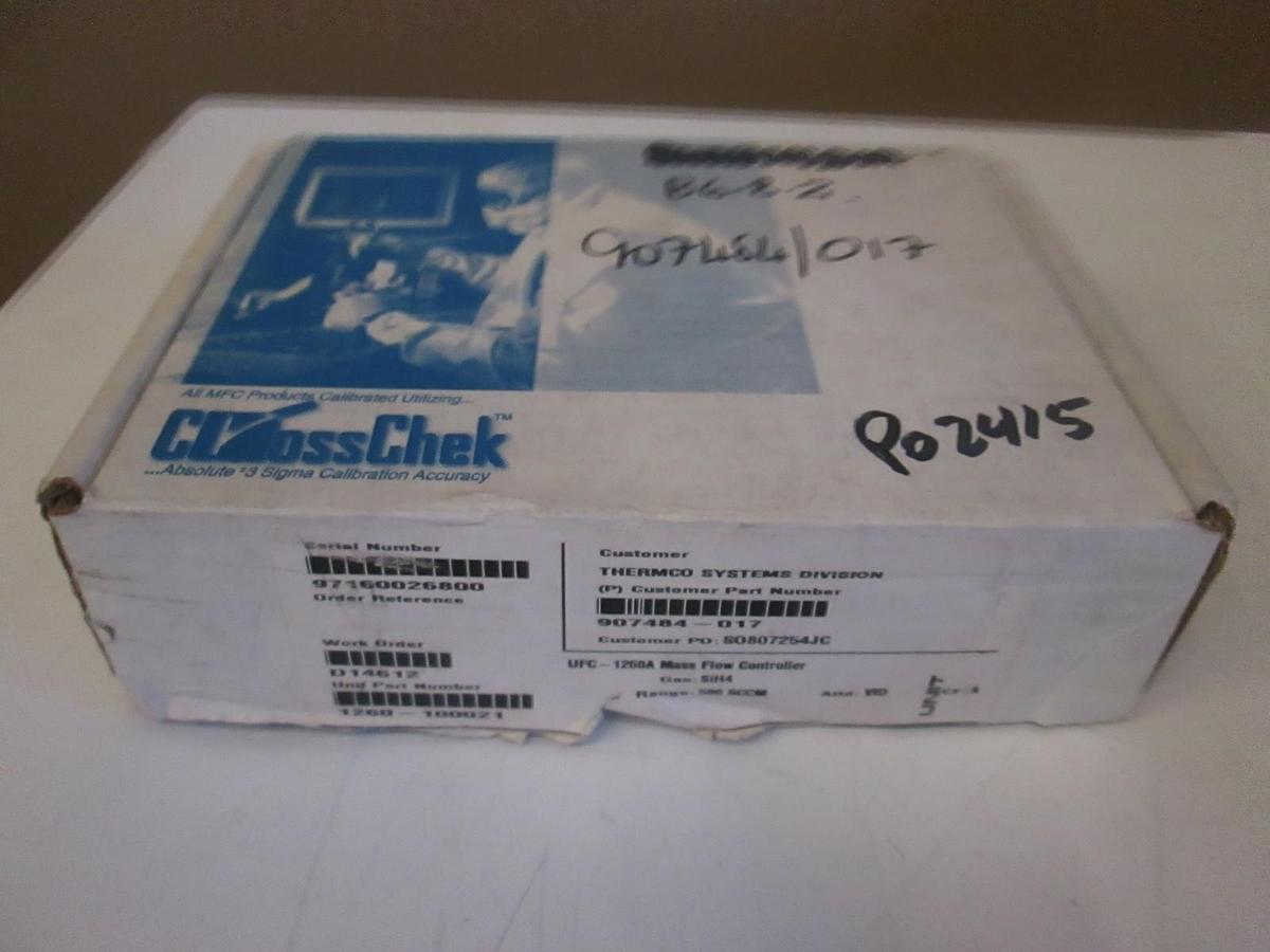 Used Unit UFC-1260A Mass Flow Controller MFC, SIH4, 500 SCCM, NIB