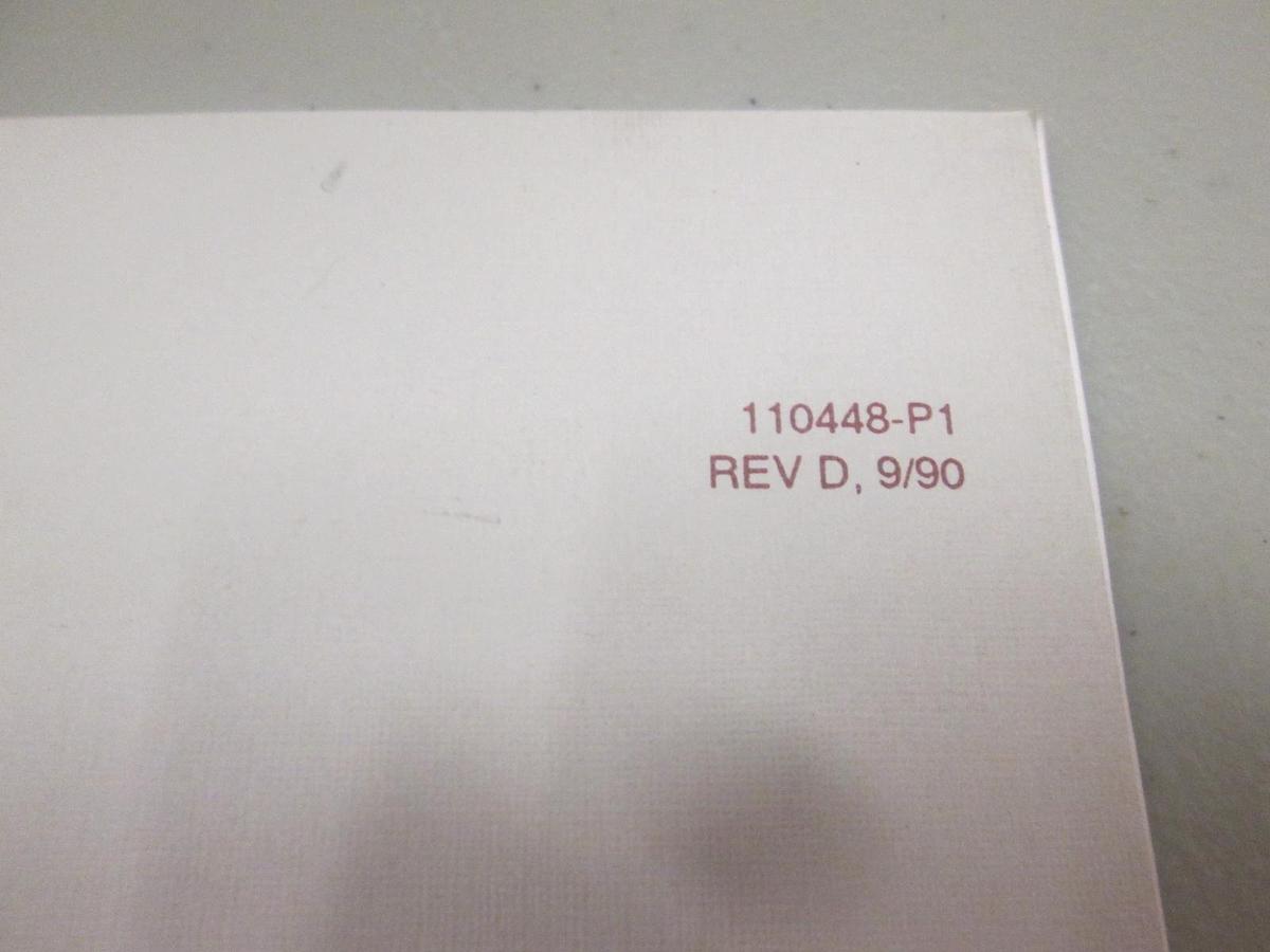 Used MKS, Type 122A Absolute Pressure Gauge Instruction Manual, 110448-P1, Used